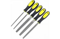 China Customized 8 Inch Double Cut Flat Bastard File with Round Shape supplier