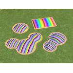Outdoor Adventure Park Inflatable Inflatable Trampoline Jumping Cloud for sale