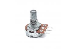China 16mm  Rotary Potentiometer 2ohm Single Turn Potentiometer For Volume Control supplier