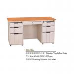 KD Structure Steel Office Table Desk With Drawers Modern Office Furniture for sale