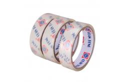 China Carton Sealing BOPP Self Adhesive Tape Sliver With Company Logo supplier