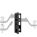 Wall Mount Bike Cargo Rack Hanging Garage Wall Organizer Trailer Hitch Receiver Storage 3 Hitch Storage Mount for sale