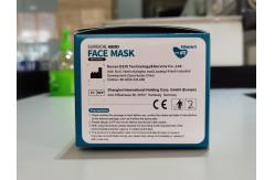 China Biodegradable Elastic Earloop Style 3 Ply Non Woven Face Mask supplier