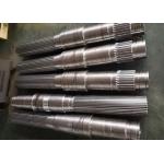 42CrMo Forged Steel Involute Spline Shaft Spline Hobbing For Coal Mining Equipment for sale