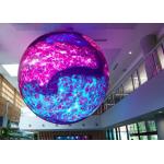 360° Degree Outdoor Full Color Column Sphere LED Display Screen Building Billboard for sale