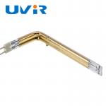 UVIR Twin Plastic Parts quartz tube heating element Gold Plated Infrared for sale