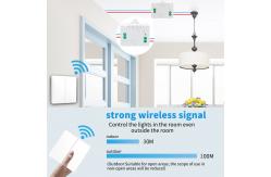 China 50m Self Powered Wireless Switch WPA2-PSK Encryption supplier