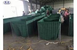 China Galvanized Steel Welded Mesh Gabions , Wire Mesh Gabion Basket supplier