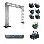 Anodized Aluminum Alloy Heavy Duty Framework with Clamps and Base Plates Complete Accessories for sale