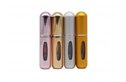 China 5ml Aluminum Refillable Perfume Bottle Atomizer supplier