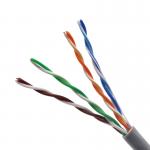 UTP FTP SFTP Cat 5e Cable , Indoor Outdoor Cat5 lan Cable for sale