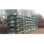 In line with international standards of second-hand 20gp steel dry containers for sale
