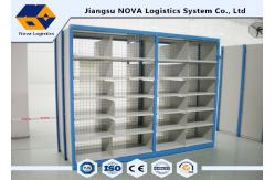 China Customized Acid Washed Medium Duty Shelving Warehouse With Cold Rolled Steel supplier