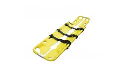 China Class I HDPE Folding ABS  Plastic Scoop Stretcher Used With X-Ray supplier