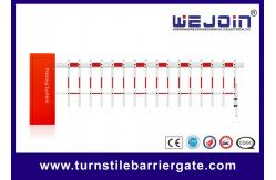 China Intelligent Automatic Car Parking Lot Barriers , Barrier Gate System Reversing On Obstacle supplier