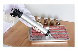 China FAD Food Grade Aluminum Jerky Shooter Heavy Duty With Round And Flat Nozzle supplier