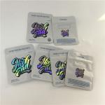 Printed 3.5g Smell Proof Plastic Pouches Irregular Shape Edible Mylar Bag