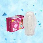 Waterproof printed menstrual super absorbent airlaid sap paper sanitary pads for women for sale