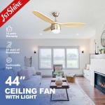110-240V/50Hz-60Hz Input Voltage 1stshine Ceiling Fan Wholesalers with and LED Light for sale
