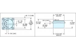 China 20g Accelerometer Sensor Module High Temperature Stainless Steel supplier