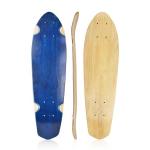 26inch Mini Cruiser Blue Skateboard Decks 7ply North Maple for sale