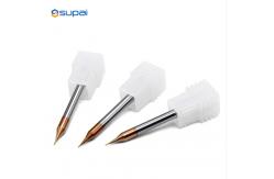 China 1/4 Solid Micro Carbide 4 Flute 30° Helix End Mill supplier