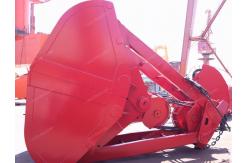 China Four Rope Mechanical Clamshell Grab Bucket 10m3 Capacity C5M supplier