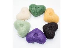 China Charcoal Exfoliating Konjac Sponge For Deep Pore Cleansing supplier