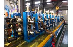 China OEM Iron Pipe Making Machine Galvanized Steel Pipe Manufacturing Machine supplier