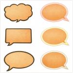 Yuelin Decorative Cork Board Bulletin Speech Bubble Talking 15.2x13.6cm for sale