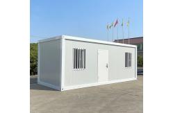 China Sustainable Flat Pack Container House With Energy-Saving Features And Green Materials supplier
