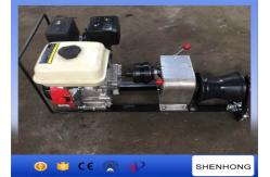 China Steel Gas Engine Powered Winch 1 Ton With Axle Bar Driven Tranmission supplier