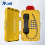 IP67 weatherproof telephone box / Railways Tunnel Emergency Telephone with LED light for sale