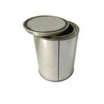 0.21mm Empty 5L Paint Tin CMYK Large Round Tin Containers