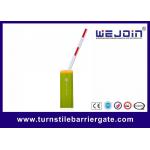 Anti Collision Rubber Vehicle Barrier Gate Manual Boom For Parking Vehicle Access for sale
