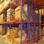 Industrial Double Deep Pallet Rack Beam Types 1 Layer-5 Layer With Electrostatic Spray Painting for sale