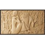 2015 hot sell artificial sandstone wall relief QG-R0018 for sale