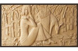 China 2015 hot sell artificial sandstone wall relief QG-R0018 supplier