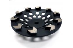 China 7” Arrow Segment Diamond Cup Wheel supplier