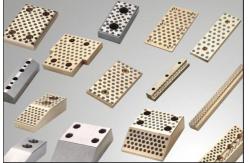 China Self Lubricated Graphite Brass Wear Plate Oillness Alloys Sliding Plate Bearings supplier