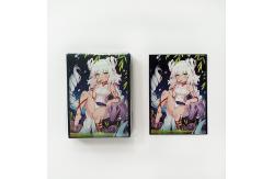 China Laminiated Cpp / Opp Custom Trading Card Sleeves 67x92mm Pokemon Deck Protector supplier