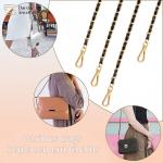 Woven Leather Replacement Purse Straps Shoulder Crossbody For Handbag Wallets