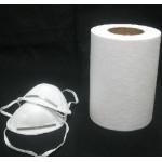 Stable 100% Pp Meltblown Material Bfe99 Mask Fabric White High Filtration Efficiency for sale