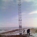 Gsm Guyed Wire Tower Antenna Telecommunication Steel 30m for sale