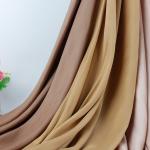 130GSM Dyeing Polyester Fabric Plain Smooth Dress Textile Material Satin Fabric for sale