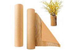 China Woodpulp Biodegradable Honeycomb Kraft Paper Cushioning Protective Honeycomb Ball supplier