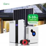 Home Commercial Off Grid Hybrid System Solar Kit 5kw 10kw 20kw 30kw for sale