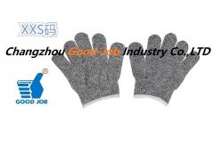 China Food Grade 13G Uncoated EN388 Level 5 Cut Proof Gloves supplier