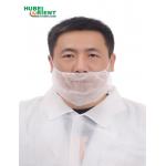 Hygienic Dust Free Double Elastic Disposable Nonwoven Beard Cover for sale