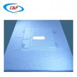 Sterile SMS Transverse Laparotomy Drape Surgical Sheets Anti Static for sale